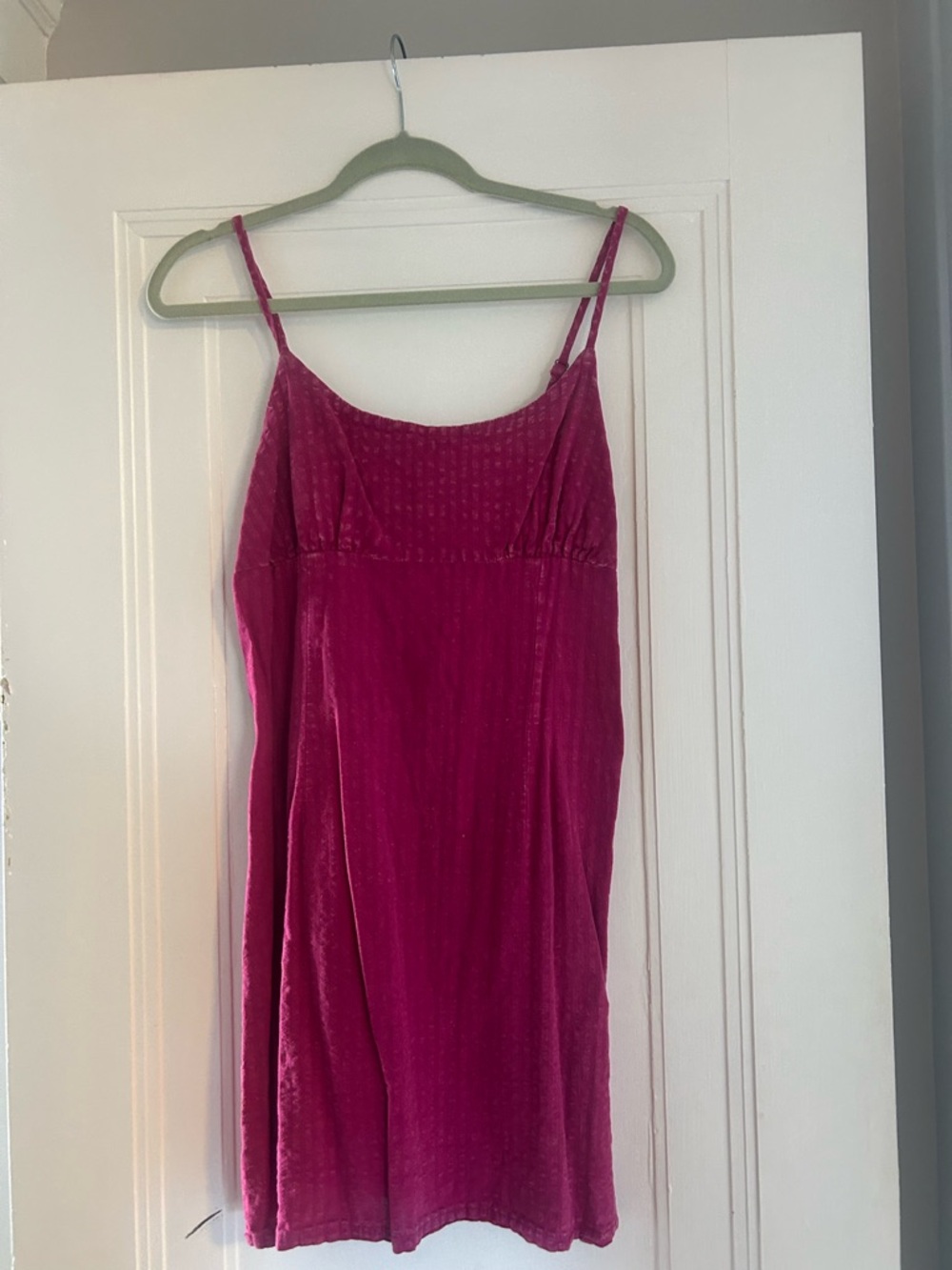 Target Pink Velvet Mini Dress